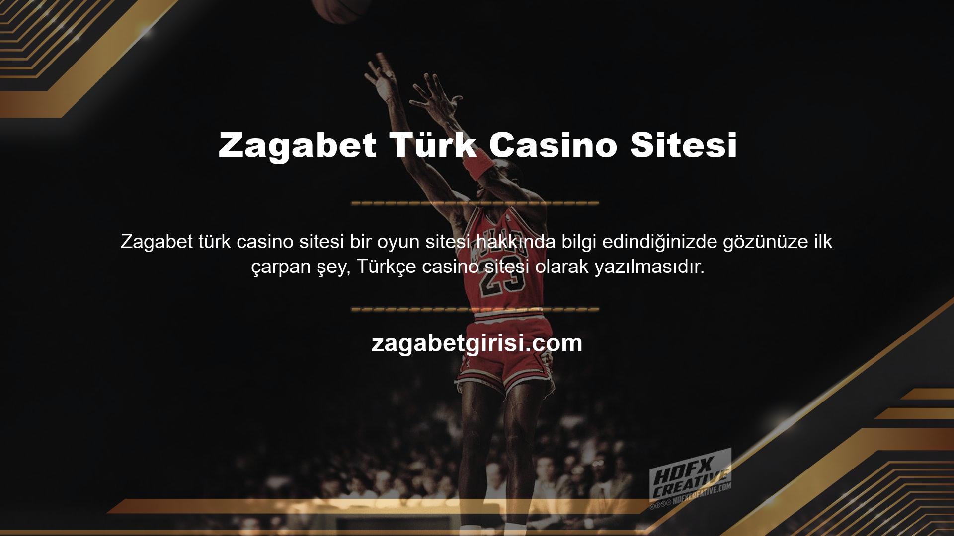 Bu siteye bakarsanız, Türkiye merkezli bir şirketin casino sitesini göreceksiniz